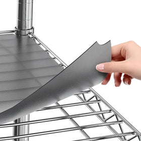 Sterling Shelf Liners graphite set of five for 13x23 wire shelves