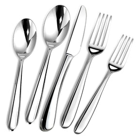 Stilloye heavy duty silverware knife in mirror finish for everyday dining