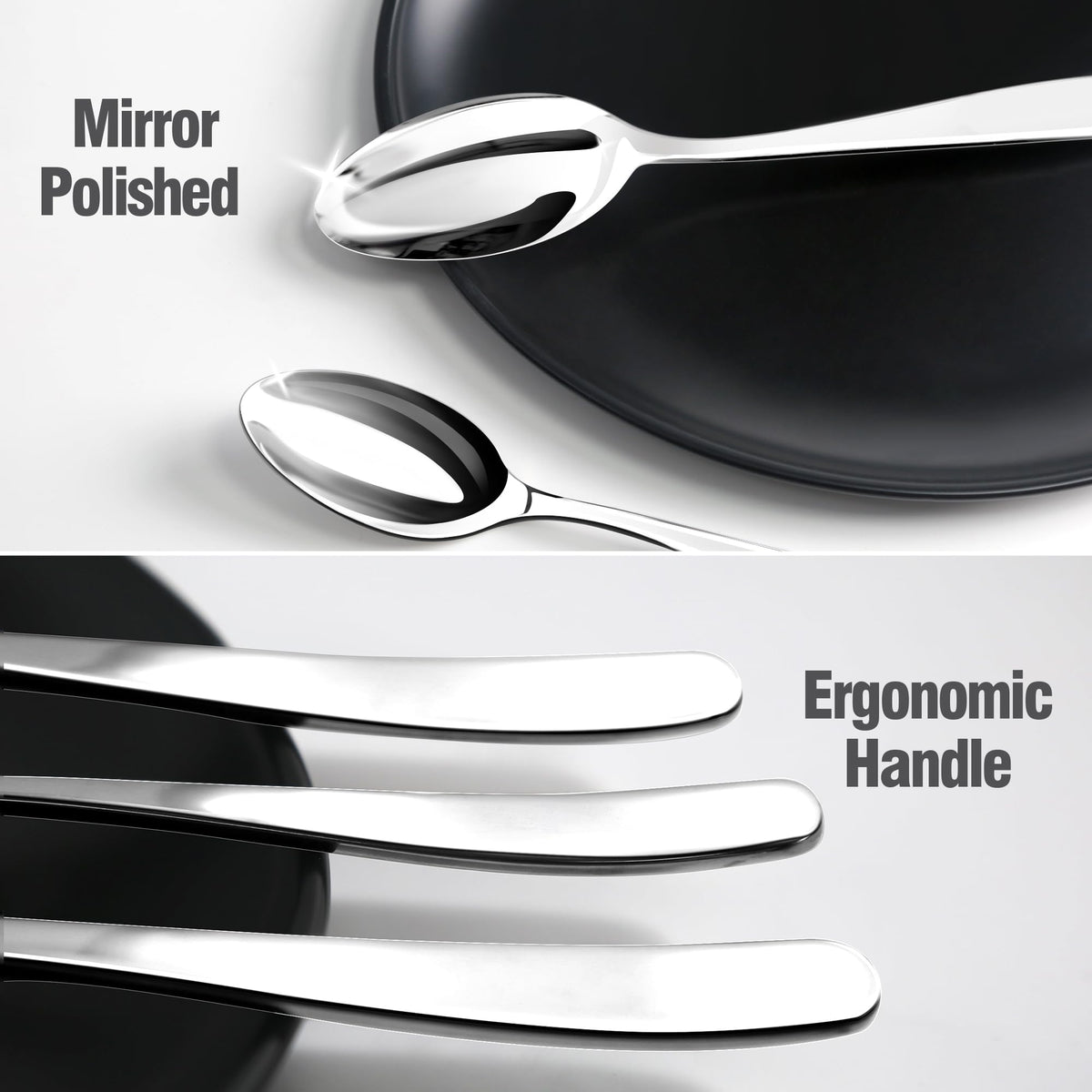 Stilloye balanced-weight handle design for comfortable everyday dining