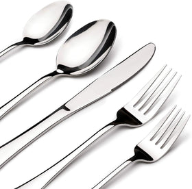 Stilloye 45-piece dinner knives, durable stainless steel for daily meals.
