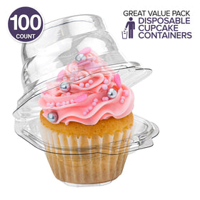 Stock Your Home airtight-dome lid container keeps frosting in place.