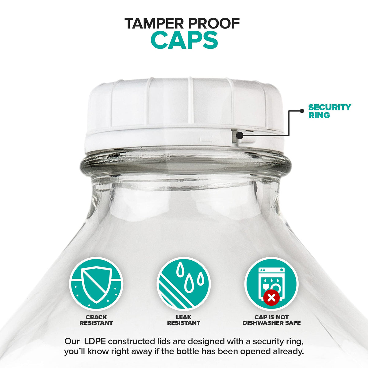 Stock Your Home bottle in fridge with juice for organized refrigeration.