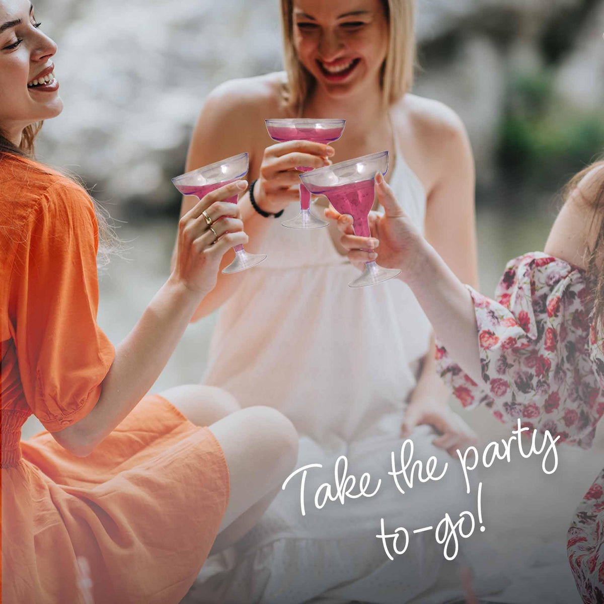 Stock Your Home disposable hurricane cups, 12 oz, shatterproof and easy cleanup for parties.