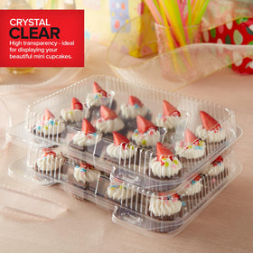 Stock Your Home 1 oz cavities ensure consistent portions for mini treats.