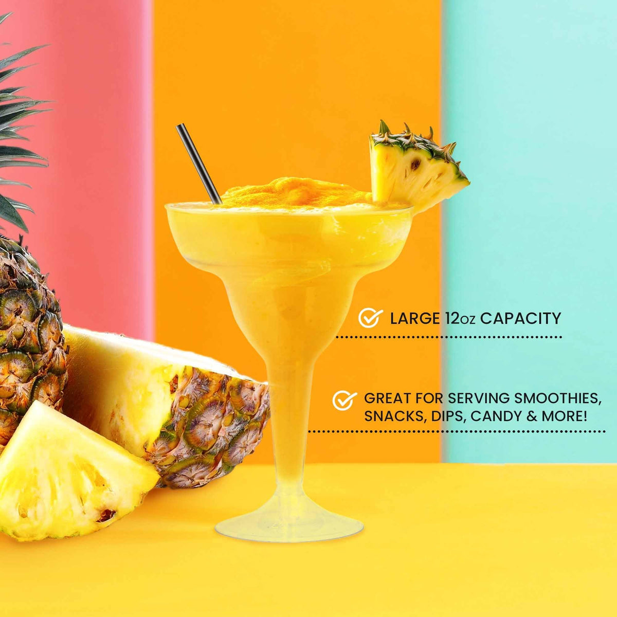 Stock Your Home durable party cups lightweight and practical for catering.
