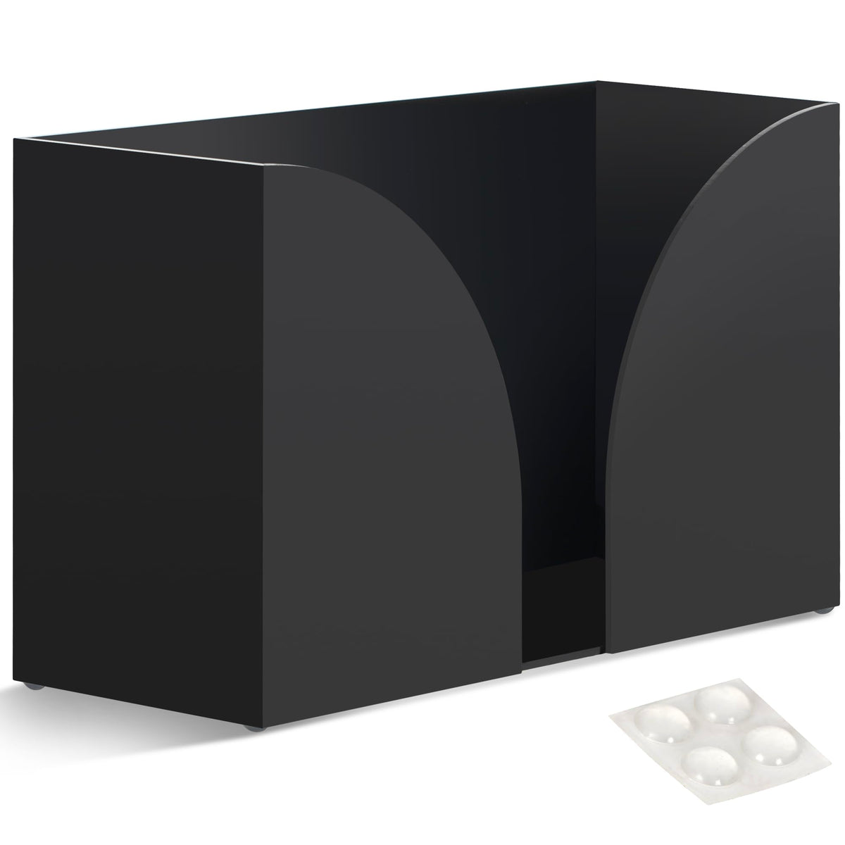 Storage Standard durable 3mm acrylic construction supports daily use in busy settings.