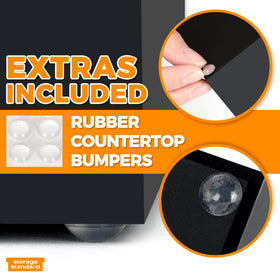 Storage Standard multifold dispenser side view highlights sleek design and easy access in kitchens and bathrooms.
