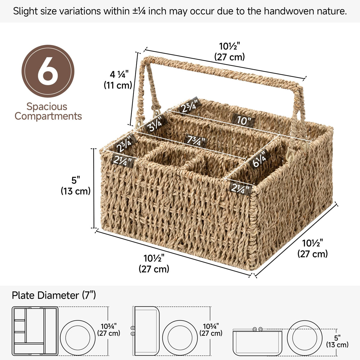 StorageWorks paper plate dispenser on countertop for quick meals.