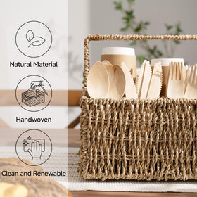 StorageWorks rustic kitchen organizer with durable frame for daily use.
