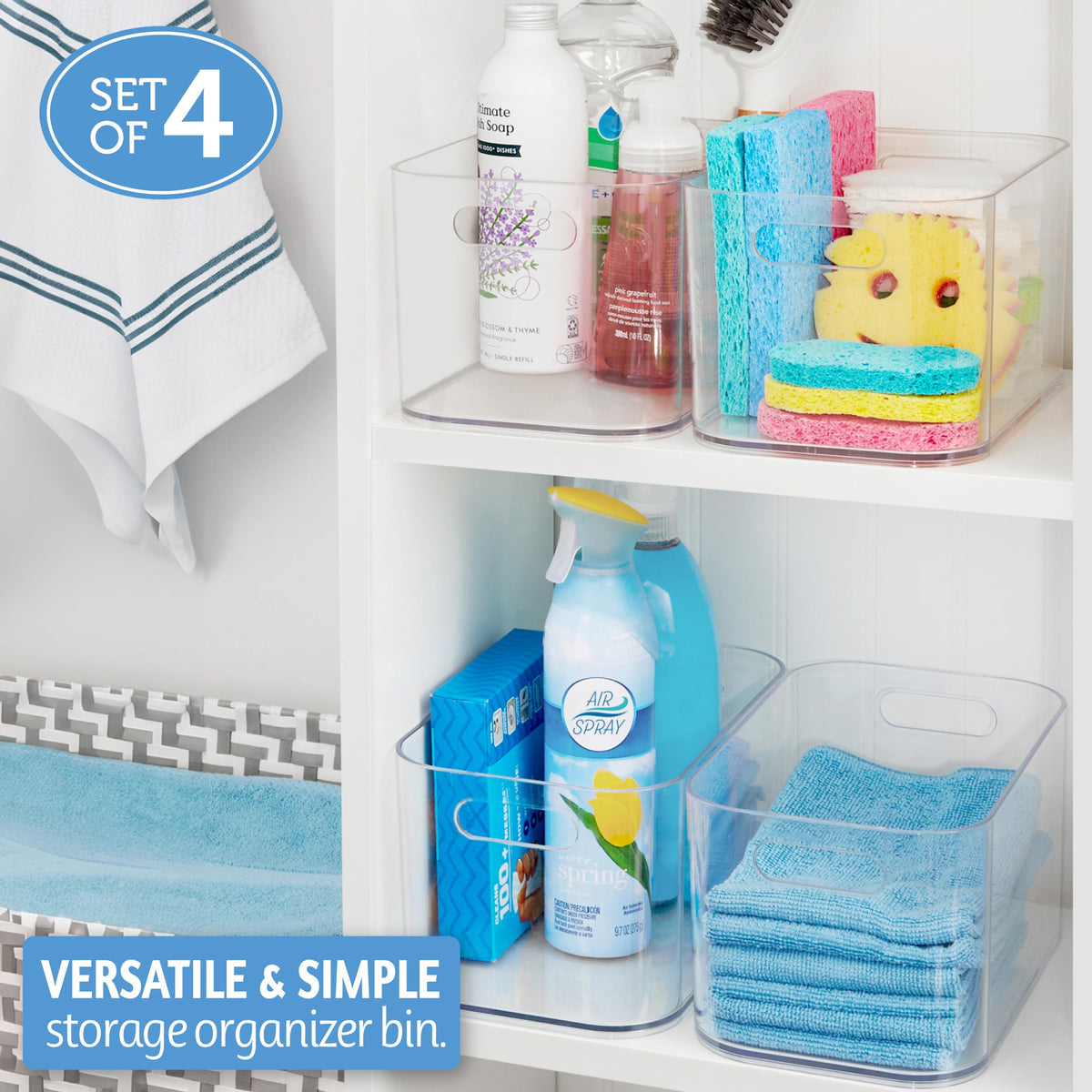 STORi Bliss fridge storage bin keeps condiments organized and accessible