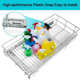 STORKING 4-inch basket height keeps items upright and stable