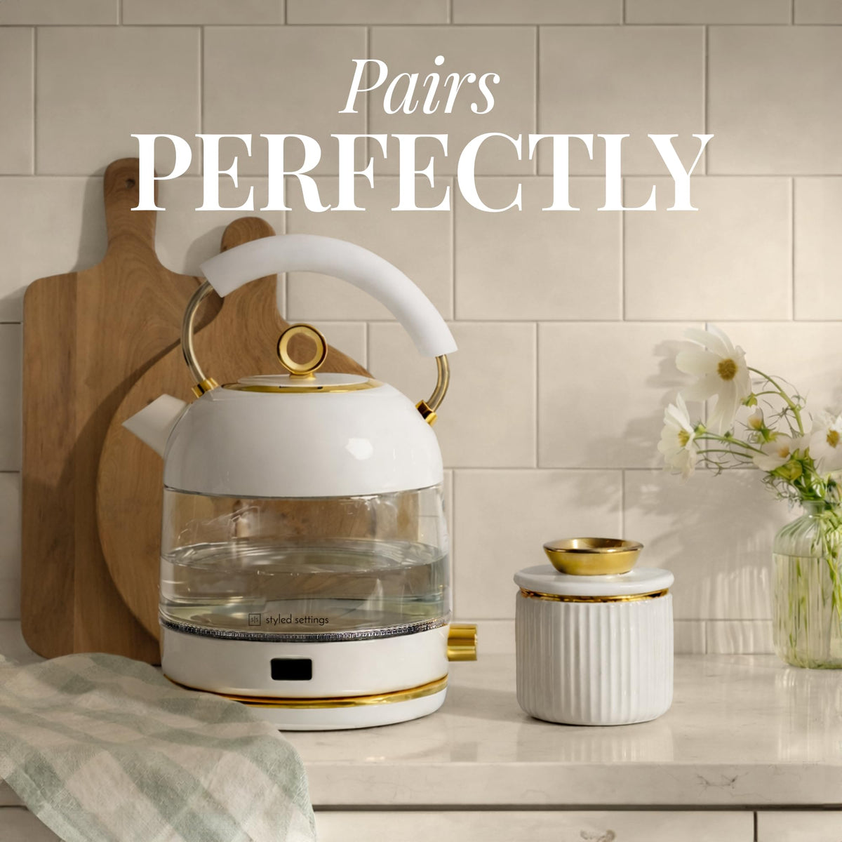 Styled Settings gift-ready butter keeper ships in presentable packaging
