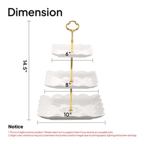 Sumerflos porcelain dish relief pattern detail adds artistic touch to centerpieces.