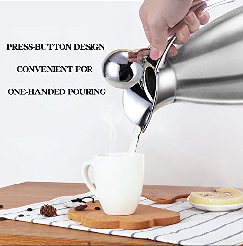 Sumerflos carafe used in kitchen, office, and entertaining settings