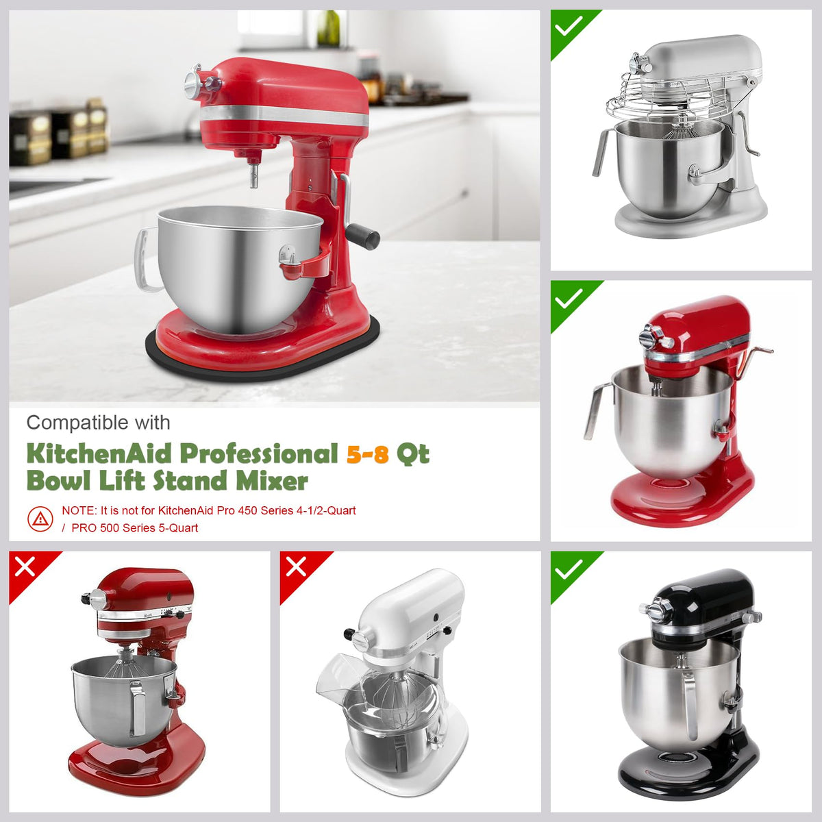 Sun3drucker bamboo mixer slider on-counter use protects surfaces during mixing.