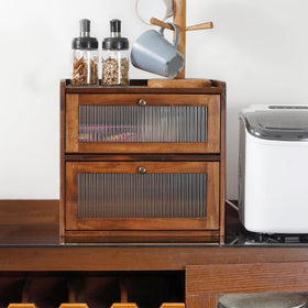 Sunhoo bread box on kitchen counter for convenient access
