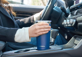SUNWILL Car cup holder-friendly design fits most vehicles