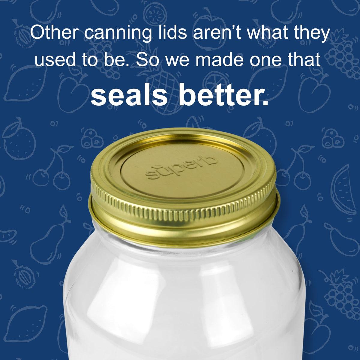 Superb Sealing Solutions blue seal reduces buckling risk in high-pressure canning