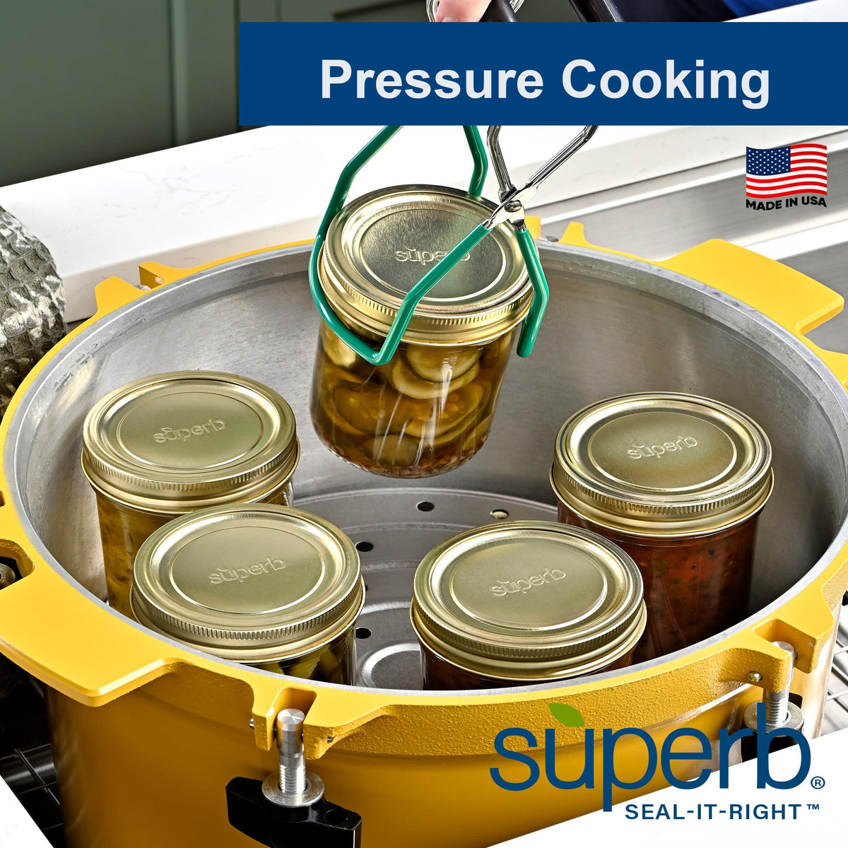 Superb Sealing Solutions 60-pack lids for efficient canning batches