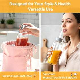 Complete six-pack with six bottles and all accessories for immediate use.