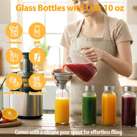 Sursip fill funnel for mess-free pouring.