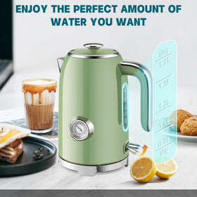 SUSTEAS honeycomb filter and drip-free pour keep counters tidy.