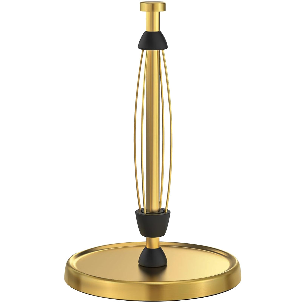 Swaitee paper towel holder with ratchet for one-handed tearing.