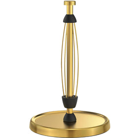Swaitee paper towel holder with ratchet for one-handed tearing.