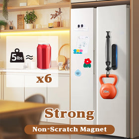 Swaitee paper towel holder mounted under cabinet for easy reach.
