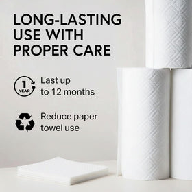 Swedish Wholesale dishcloths compostable material reduces landfill waste.