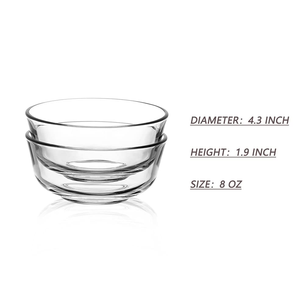Sweejar dessert bowls ideal for ice cream and fruit servings.