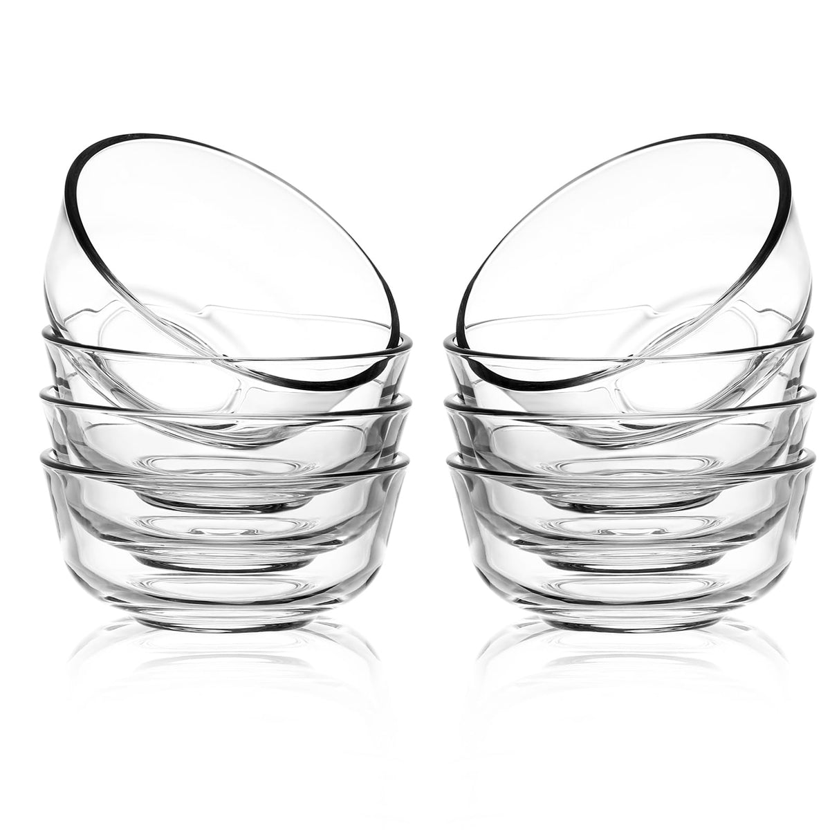 Sweejar glass bowls are dishwasher safe for easy cleanup.