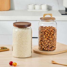 Sweejar jar for flour and sugar keeps powders fresh and organized.