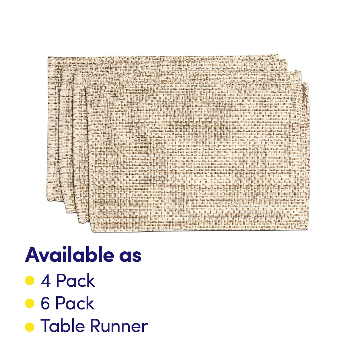 Sweet Home Collection dining-table decor placemats elevate any setting and holiday tables