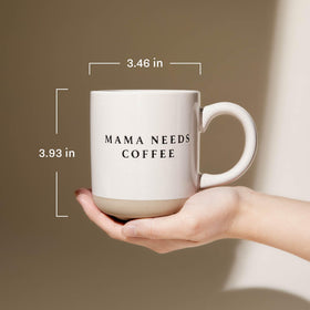Sweet Water Decor 14oz stoneware mug offers durable daily use for coffee or tea.