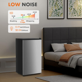 Sweetcrispy control dial with five temperature levels for precise cooling.