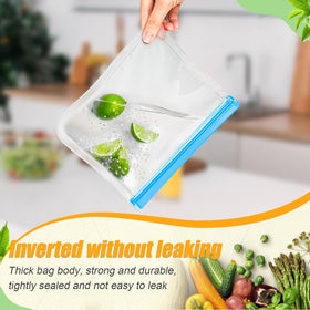 Swihorab bags with transparent sides for easy labeling and organization