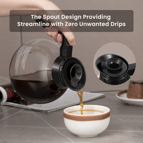 SYBO SF-CB-2GA multi-stream shower head for even extraction and flavor.