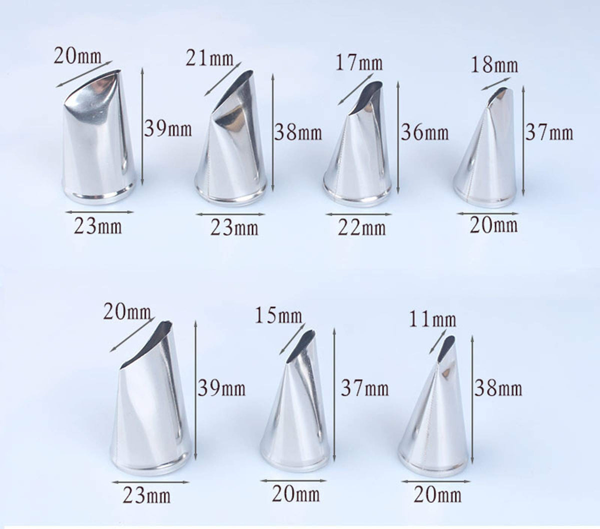 Symphonyw pastry tools with a smooth chrome finish for lasting use