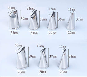 Symphonyw pastry tools with a smooth chrome finish for lasting use