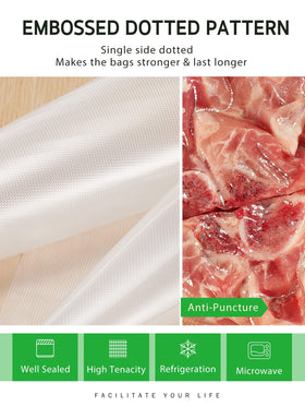Syntus cutter-on-box design ensures clean, straight bag openings for faster sealing.