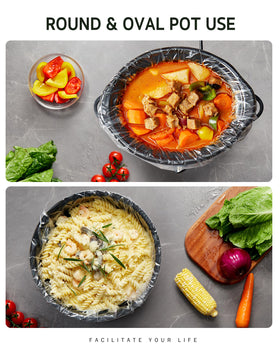Syntus fridge-safe, boil-friendly, and sous vide compatible liners.