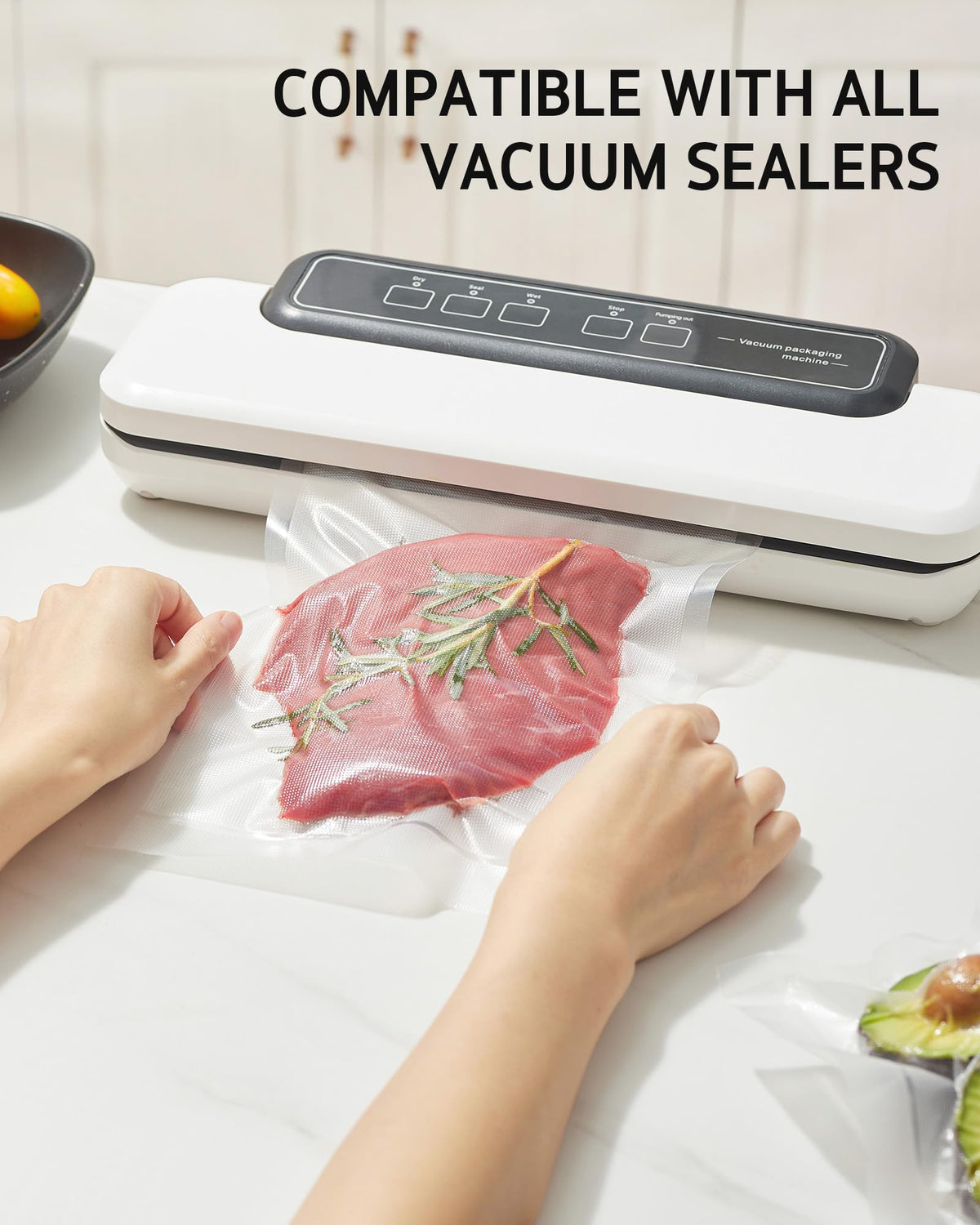 Syntus bags for tidy storage and efficient meal prep in the kitchen