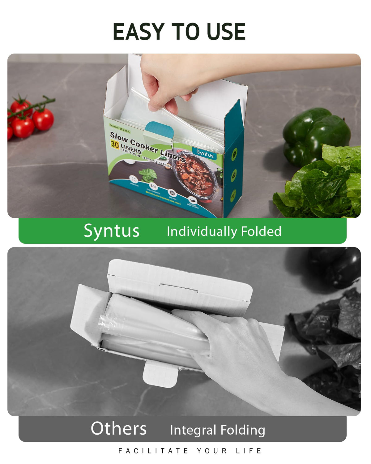Syntus two-liner setup on one cooker enables two-dish cooking