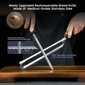 SYOKAMI right handed ergonomic handle provides comfortable grip and control