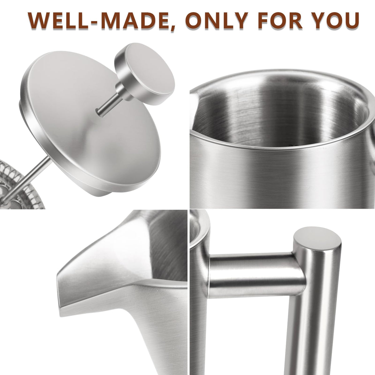 SZHETEFU dishwasher-safe components simplify cleanup after brewing