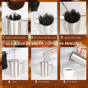 SZHETEFU travel-friendly design for camping and on-the-go coffee