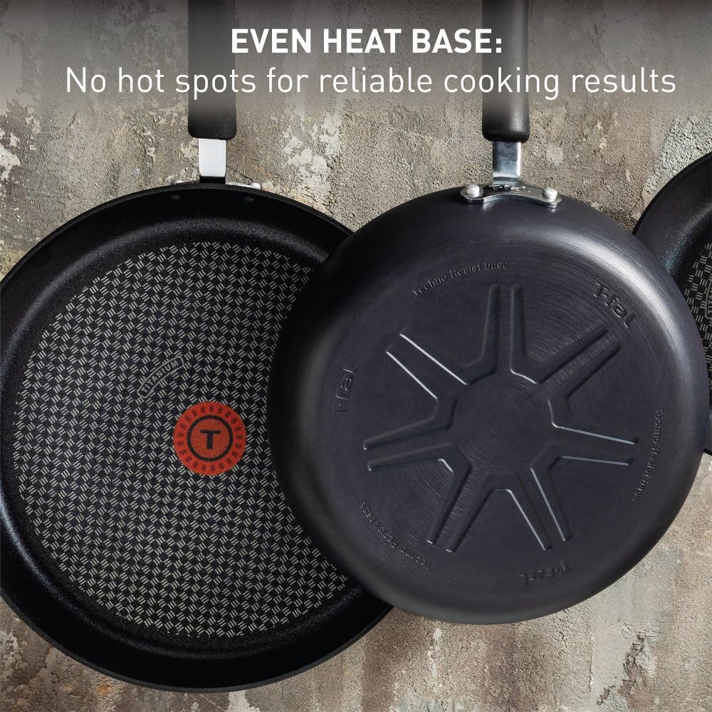Oven safe up to 400°F expands cooking options beyond stovetop use.