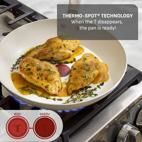 T-Fal Signature 2-quart covered saucepan for soups and simmering.
