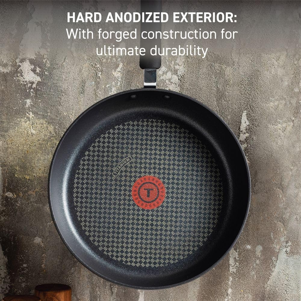 T-Fal Ultimate hard anodized 12-inch fry pan for larger batches and sautéing.